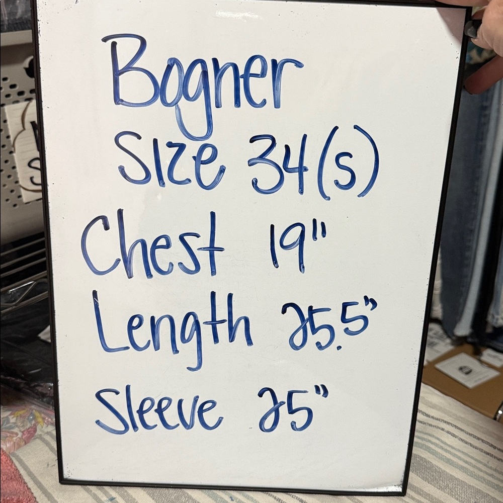 Bogner By Goan Thylmann Patchwork Print Quilted D… - image 6